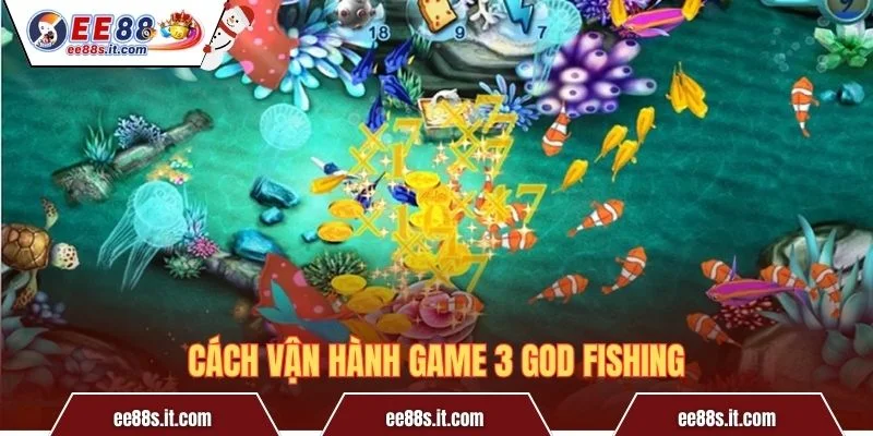 Cách vận hành game 3 God Fishing