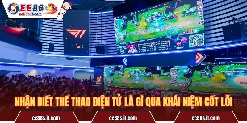 Nhận biết thể thao điện tử là gì qua khái niệm cốt lõi