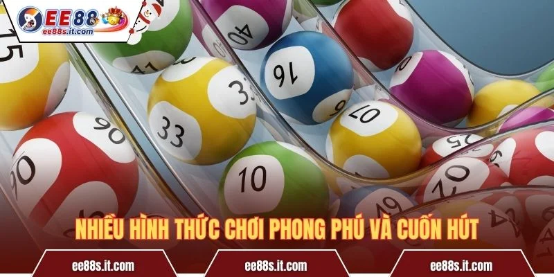 Nhiều hình thức chơi phong phú và cuốn hút